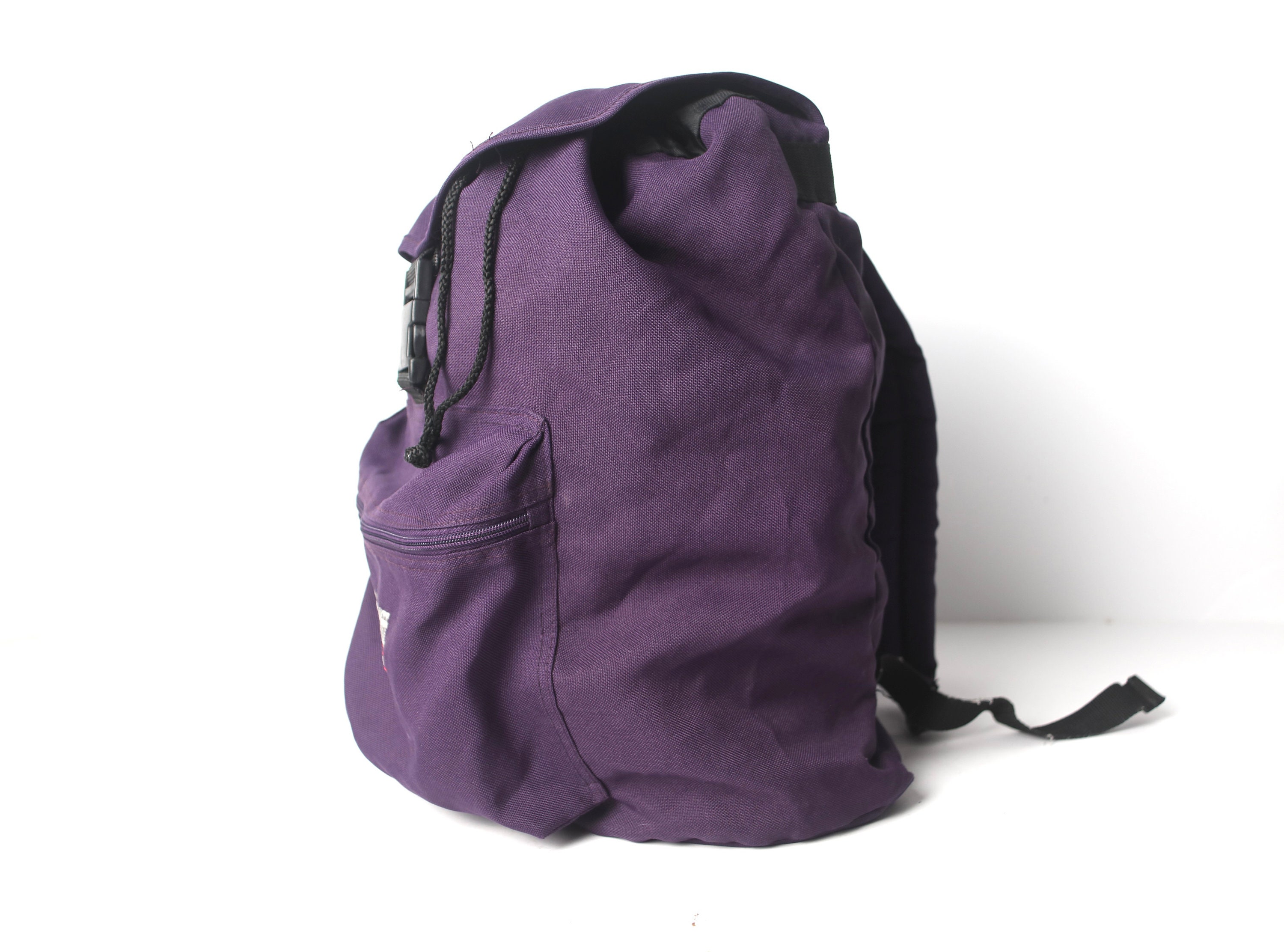 90s Purple Cherokee Brand BACKPACK Purple & Black Daypack