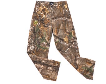 vintage CAMOUFLAGE real tree camo y2k baggy jeans pants - size 29 x 29 - Free shipping