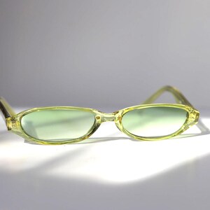 Y2k Green Sunglasses - Etsy