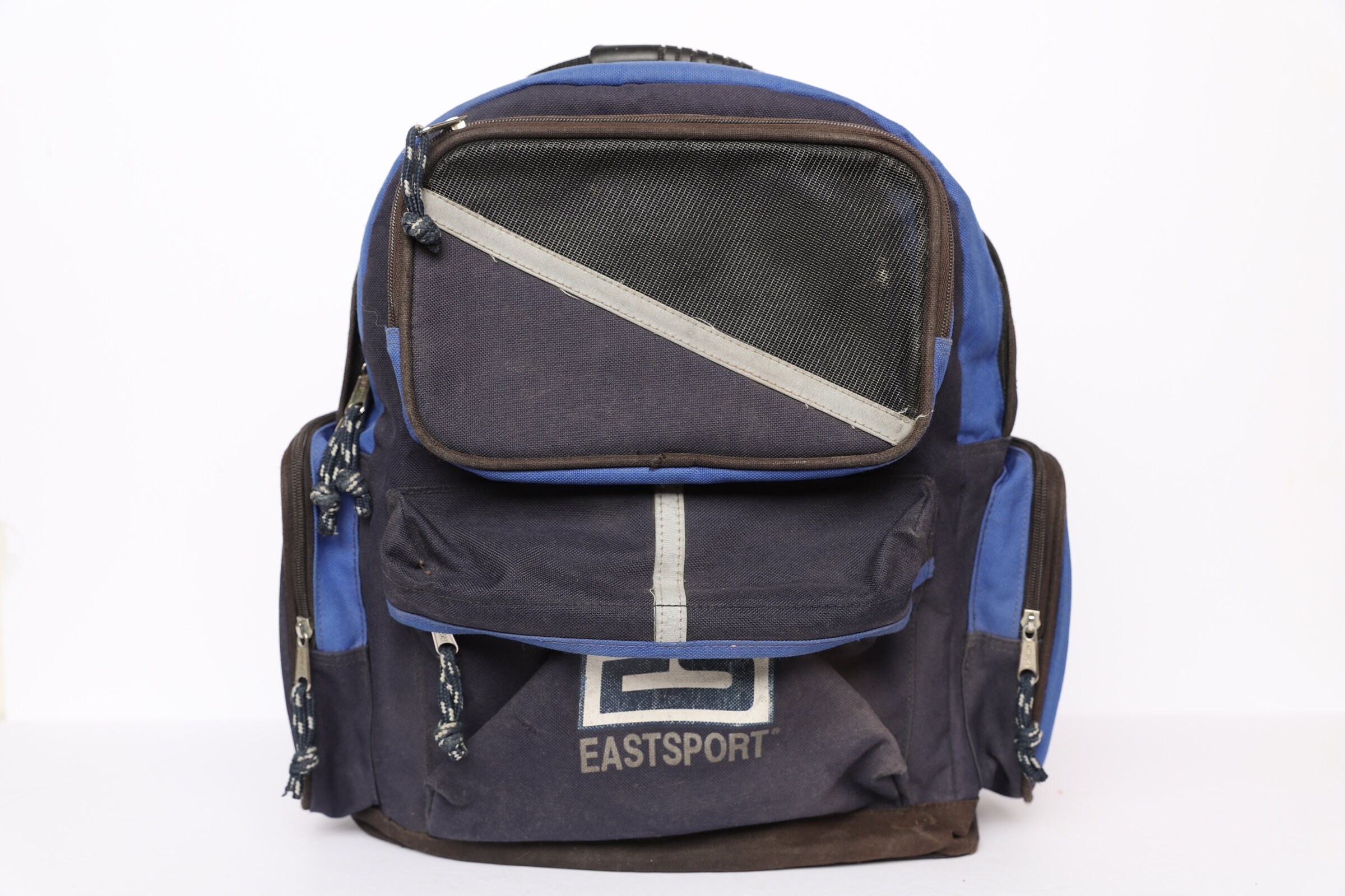 Vintage 90s Y2k Color Block BACKPACK Adventure School KNAPSACK Etsy