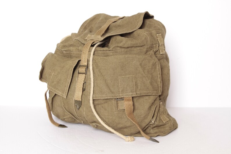 vintage 1930s 40s world war ll era european RUCKSACK military backpack excellent condition