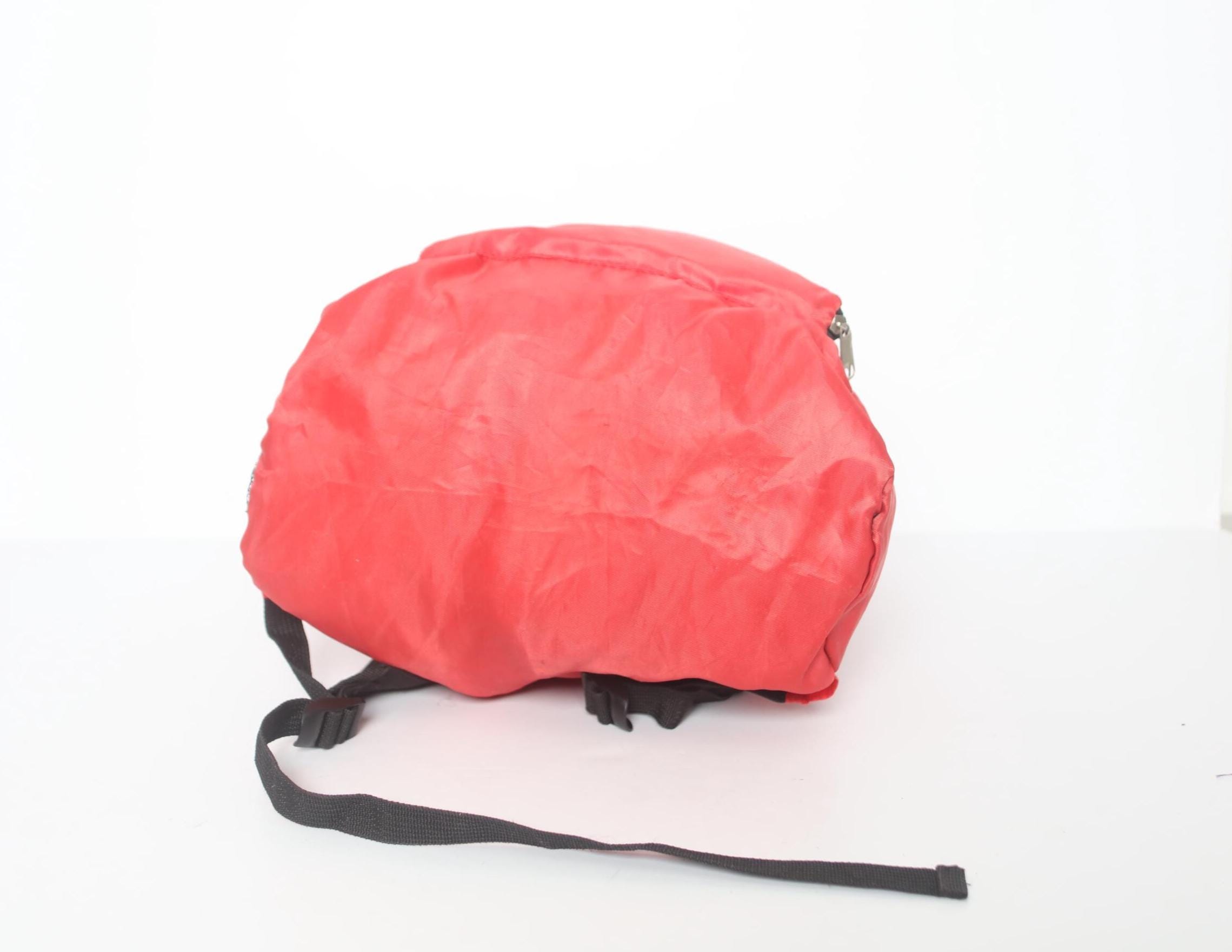 Vintage Backpack 1980s 90s RED Backpack Made in the USA Nylon RUCKSACK ...