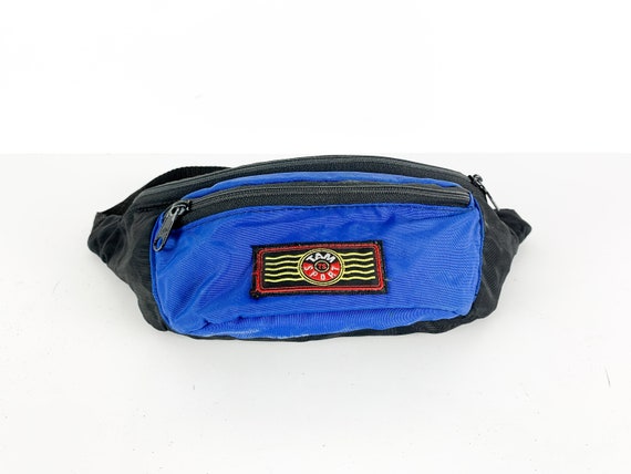 Vintage nylon 80s 90s FANNY pack mutli use packab… - image 1