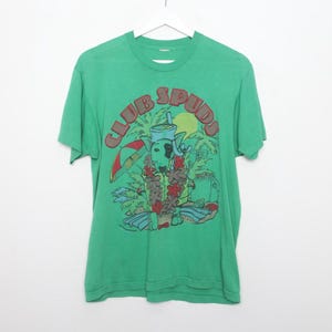vintage 1980s SPUDS MacKenzie Bud Light authentic vintage classic single stitch super soft VINTAGE t-shirt beer commercial -- free shipping