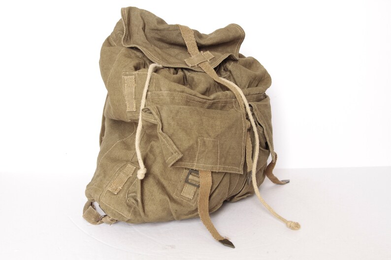 vintage 1930s 40s world war ll era european RUCKSACK military backpack excellent condition