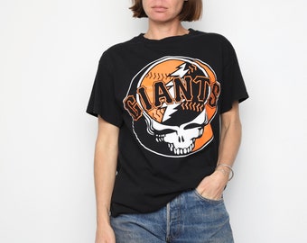 vintage 90s GRATEFUL DEAD San Francisco GIANTS baseball jam band vintage 90s t-shirt -- men's size small