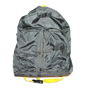 Vintage Black JANSPORT Mesh Backpack 1990s Y2K Color Block Book