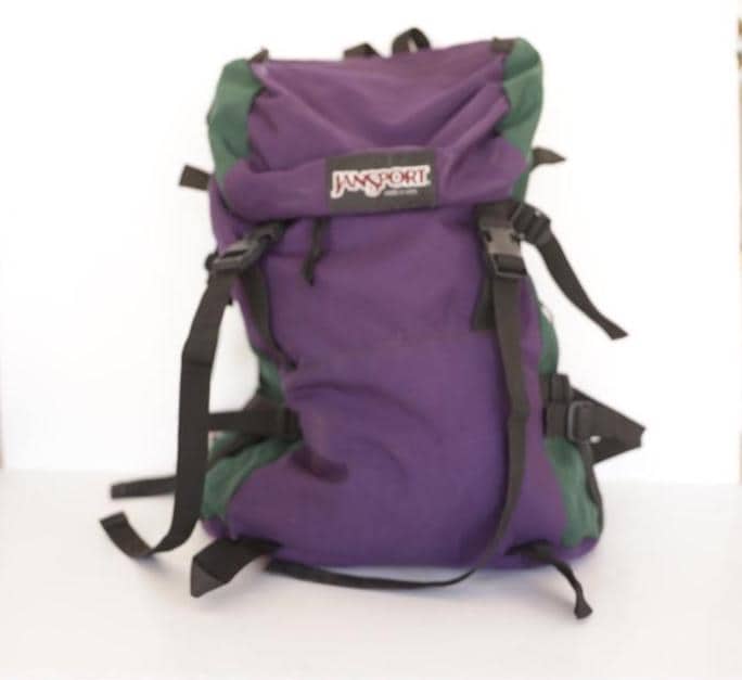 EASTPAK 90s 紫　リュック　fuji着用 Eastpak 90s - Etsy 日本