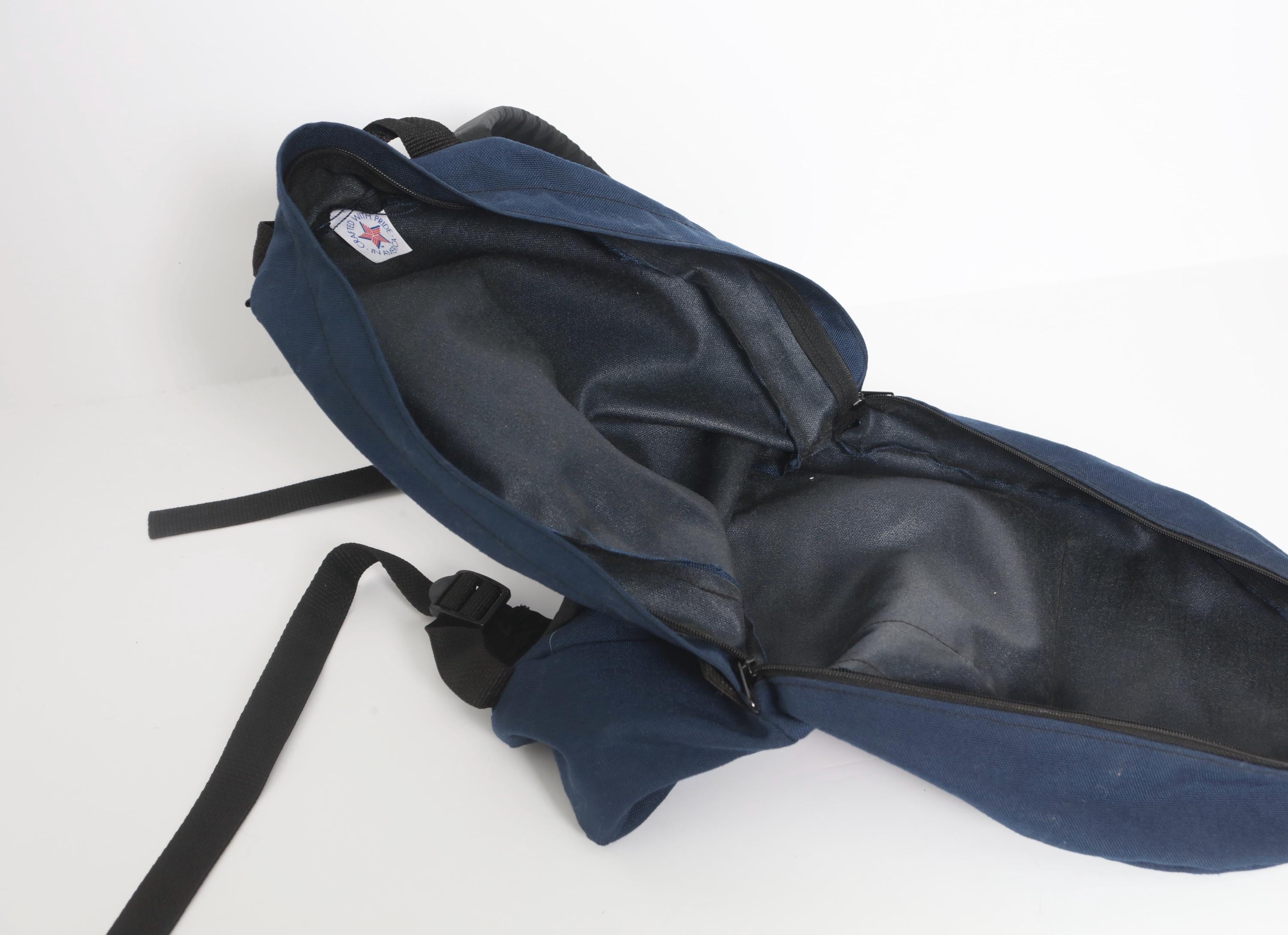 Vintage COLOR Block 1980s 90s Backpack Faded BLUE Oxford Simple Classic  Hiking Backpack Book School Bike Bag -- FREE Shipping U.S.A - Etsy