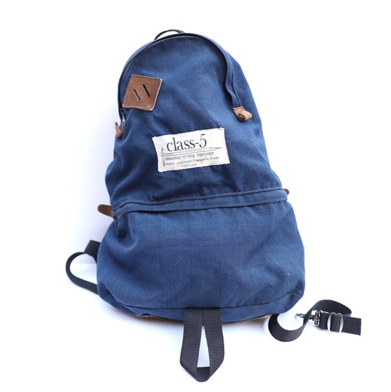 Vintage Blue 1970s Jansport Style CLASS-5 Mountaineering 1970s Sleek Modern  Vintage Leather Accents Backpack -- Good Condition W/ Some Wear - Etsy  Canada