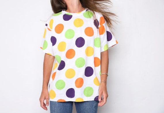 Vintage FRESH PRINCE White and Rainbow 