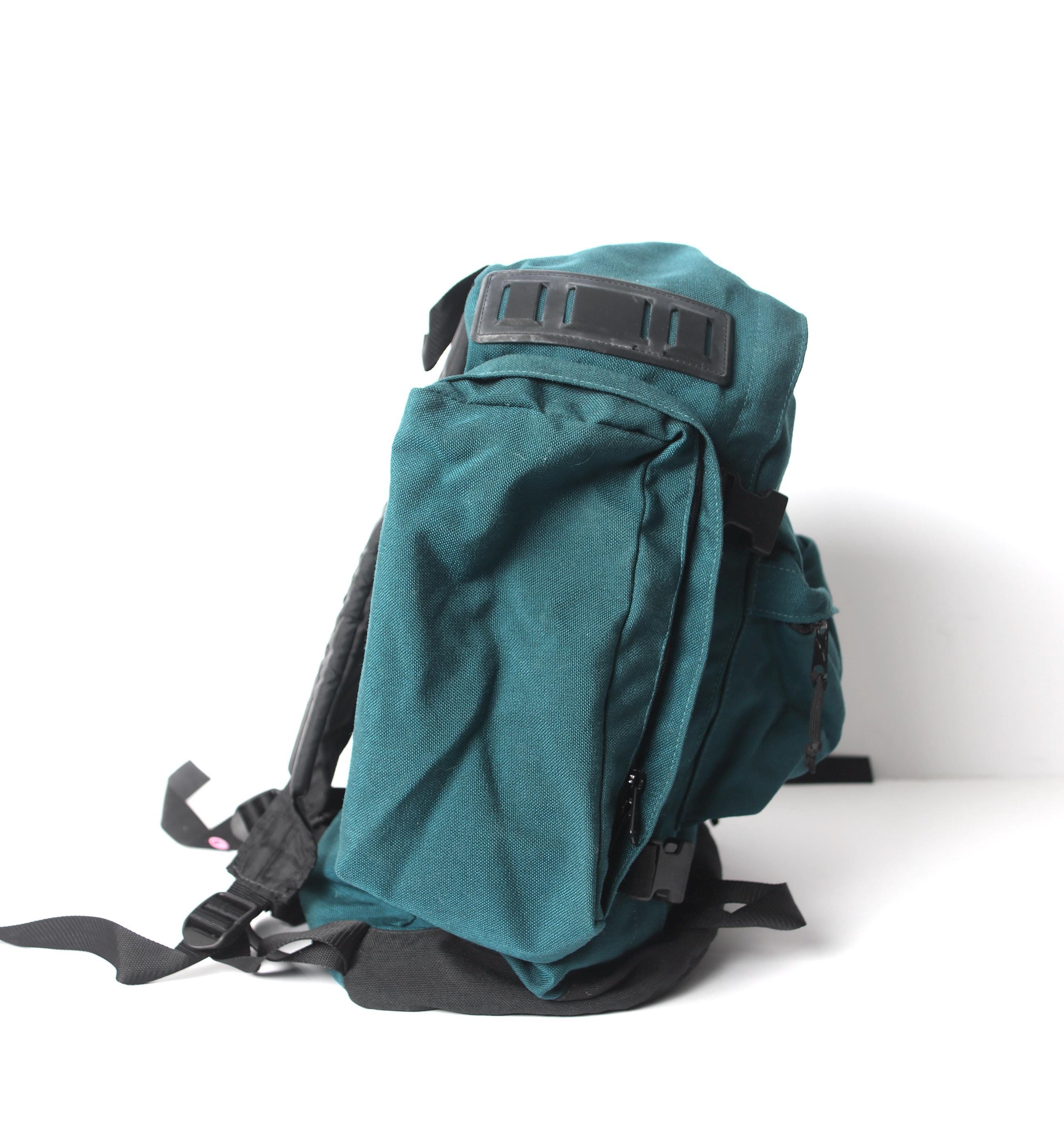 Vintage teal BLUE green Outdoor Products 90s y2k club kid vintage 90s jansport style backpack day pack backpack good condition Etsy