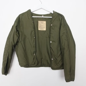 Military Quilted Padded Parka Jacket Liners Greek Green -  Norway