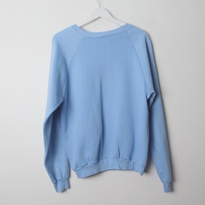 vintage BOXY blue MICKEY mouse crewneck sweatshirt 1980s Disney original FLORIDA vintage sweatshirt -- Size Large -- Free Shipping bild 4