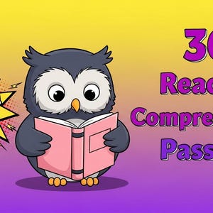 Reading Comprehension Passages for Kids – Printable PDF | Kindergarten & 1st Grade Literacy Worksheets
