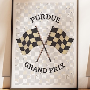 Purdue Grand Prix-tryck