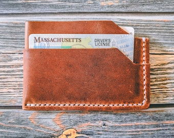 Horween Dublin Leather Slim Wallet