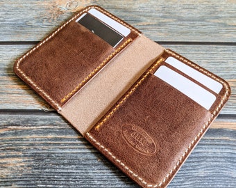 Sedona Italian Leather Vertical Wallet