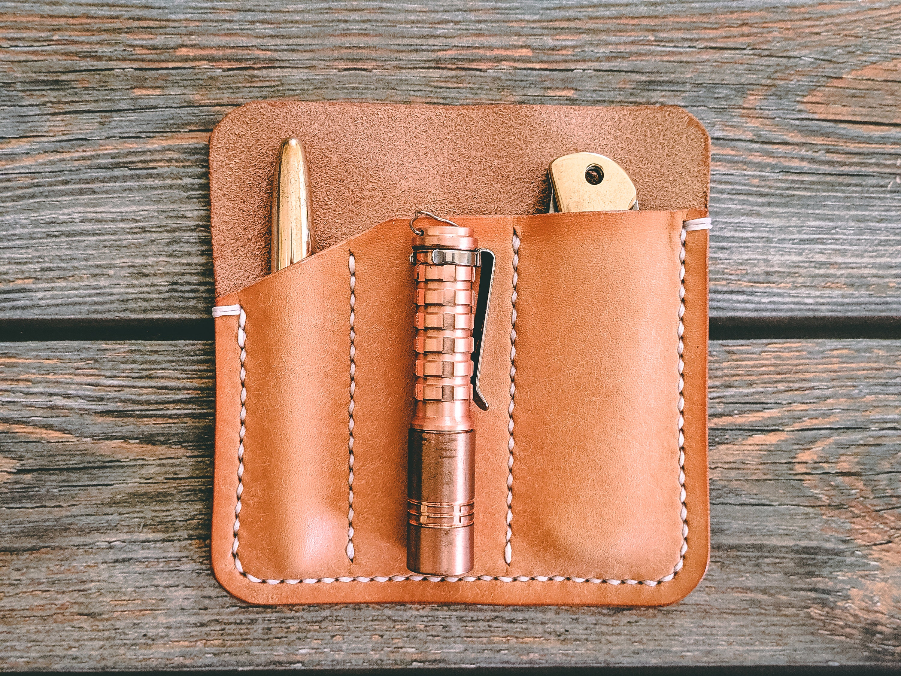 Leather Edc Organizer - Leather pocket EDC organizer with pen holder | Etsy, About the handmade leather pocket organizer: