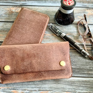Cartera estilo camionero vintage