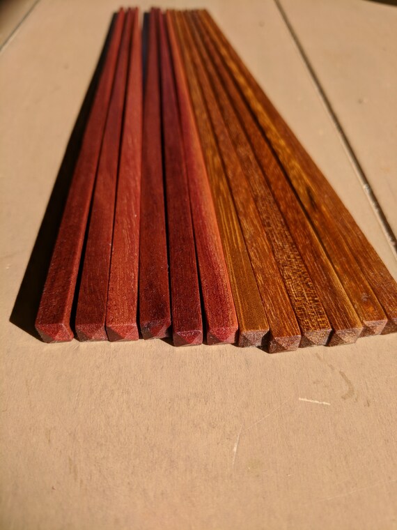 exotic wood chopsticks