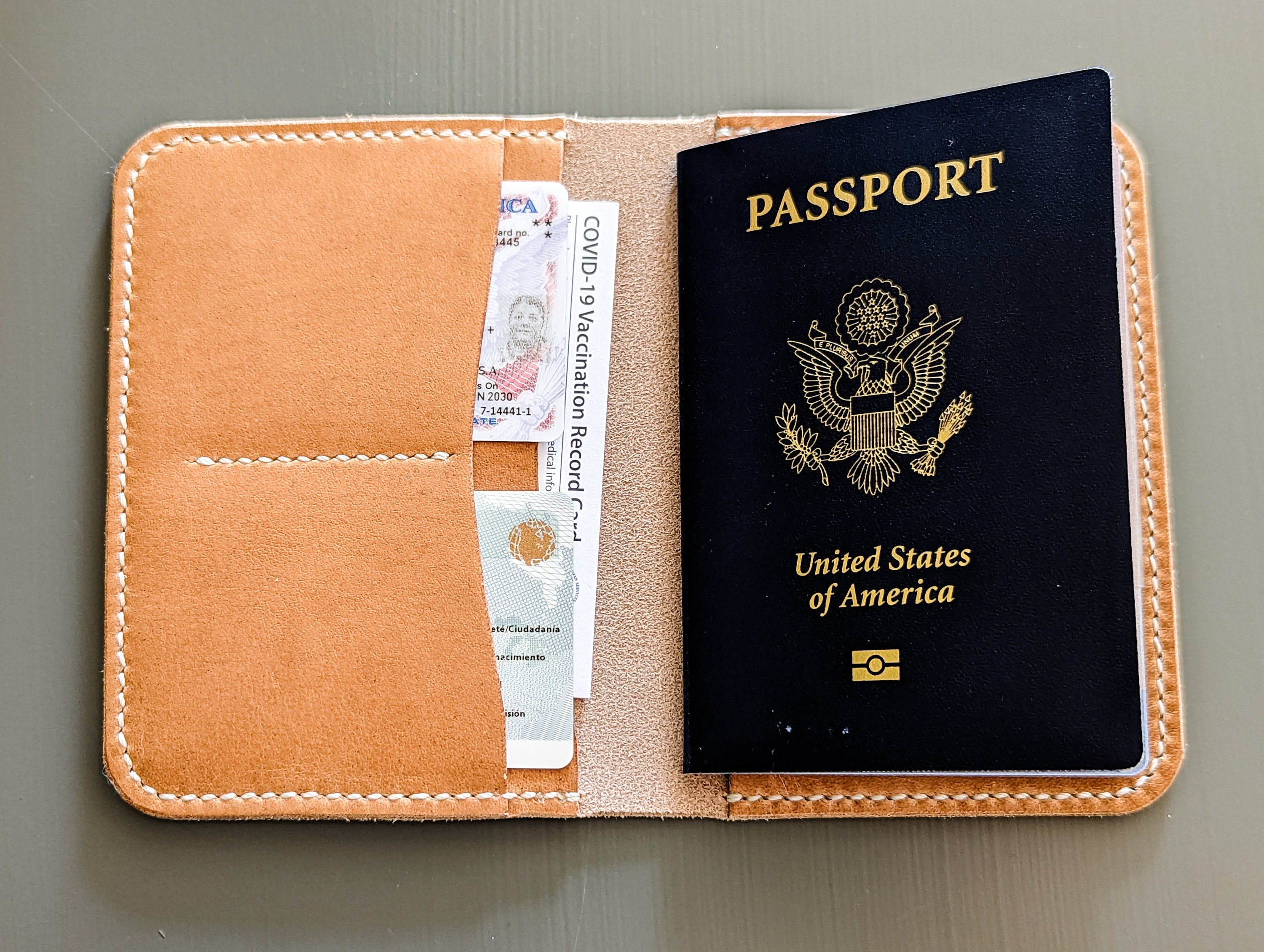 Luxury Designer Passport holder Soft lambskin Passport Cover