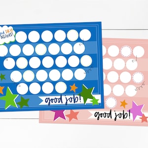 Potty Training Chart, Stay Dry at Night, Behavior Reward Chart, Printable, Digital Download