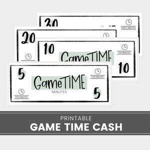 Spielzeit-Coupons, Bildschirmzeit-Diagramm, Bildschirmzeit-Lochkarte, Familien-Bildschirmzeit, Bildschirmzeitregeln, Bildschirmzeitticket