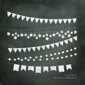 Chalkboard Banner Graphics
