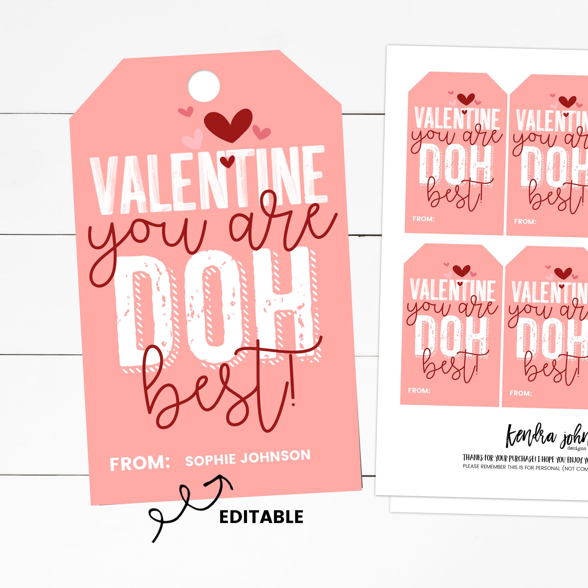 Valentine You Are Doh Best, Printable Valentines Cards for Kids, Play Dough Valentine, Non Candy Valentines, Classroom Valentines Printable - Etsy valentine-you-are-doh-best-printable-valentines-cards-for-kids-play-dough-valentine-non-candy-valentines-classroom-valentines-printable-etsy