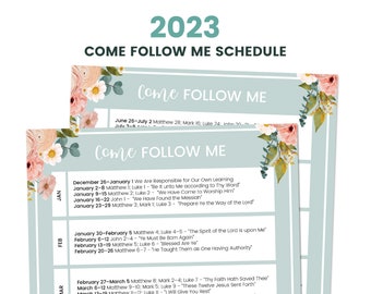 Come Follow Me 2023 Schedule, New Testament Study Guide, LDS New Testament 2023, New Testament Primary 2023, 2023 Lesson Schedule, LDS Youth