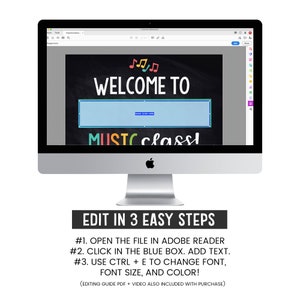 Welcome to Music Class, Elementary Music Room, Music Classroom Decor ...