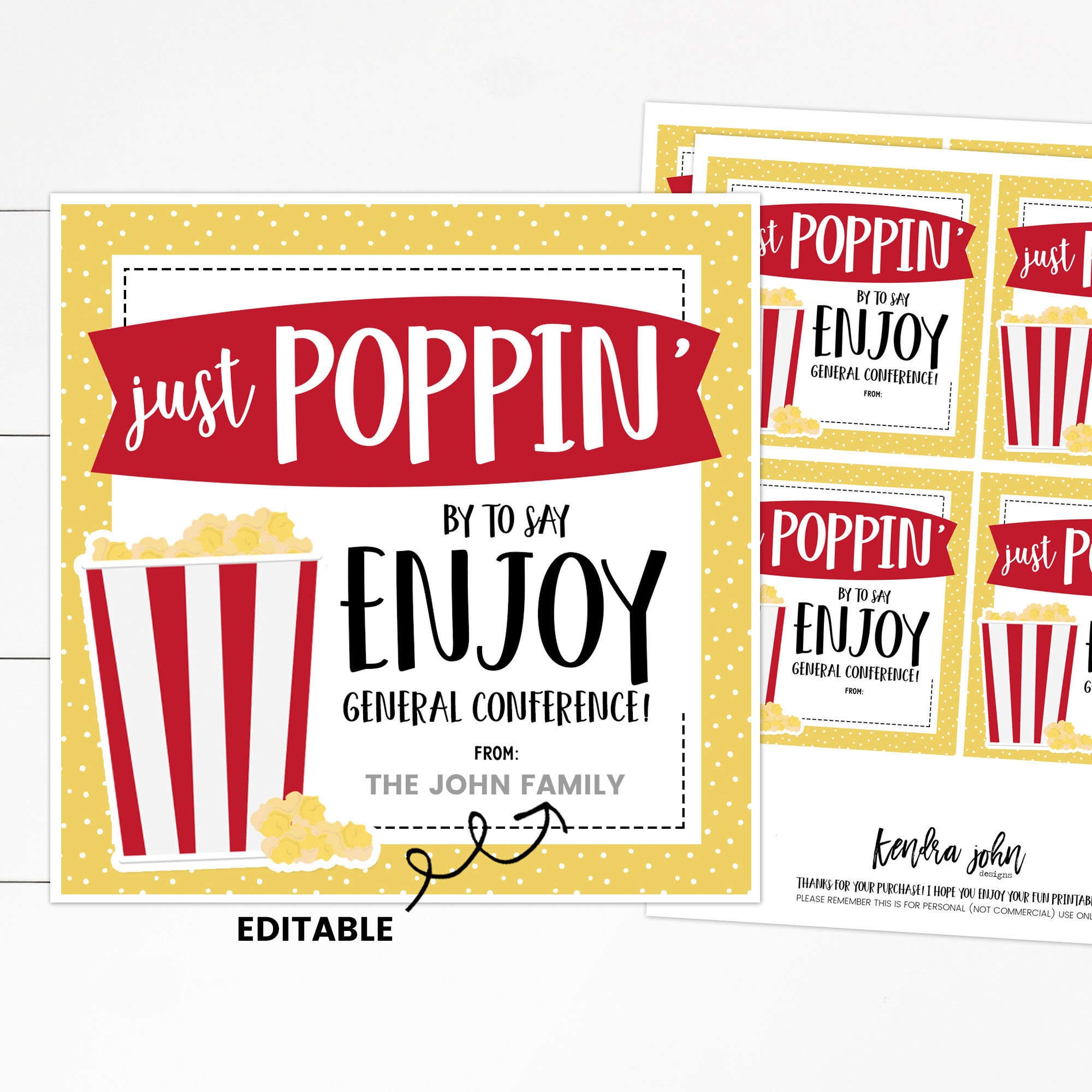 General Conference Reminder General Conference Printable Etsy