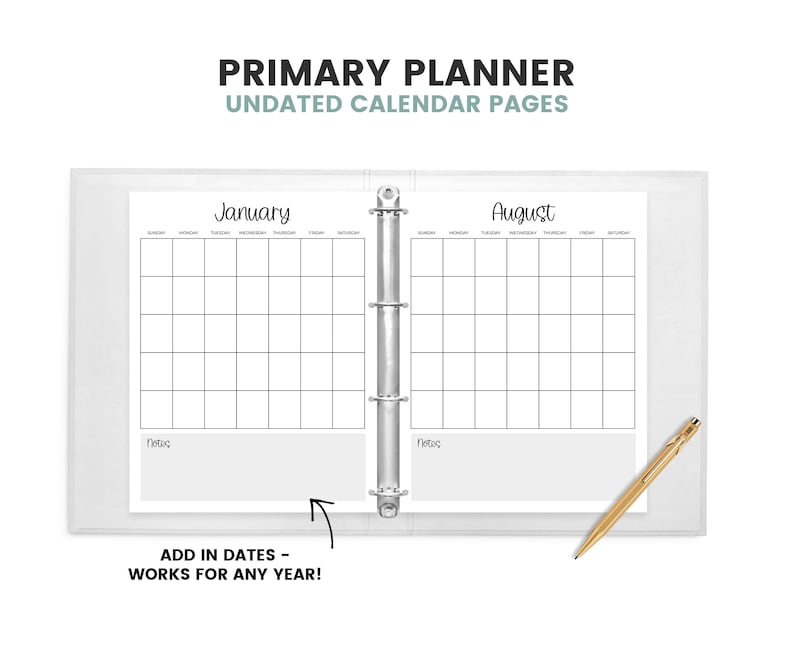LDS Primary 2022 2023 Primary Planner Editable Primary - Etsy Italia