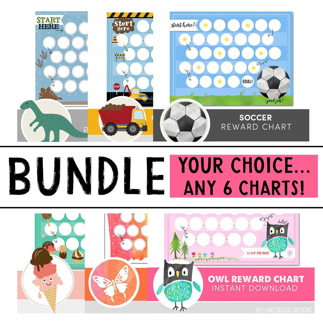 Reward Chart Printable, Kids Chore Chart, Printable Chore Chart, Kids ...
