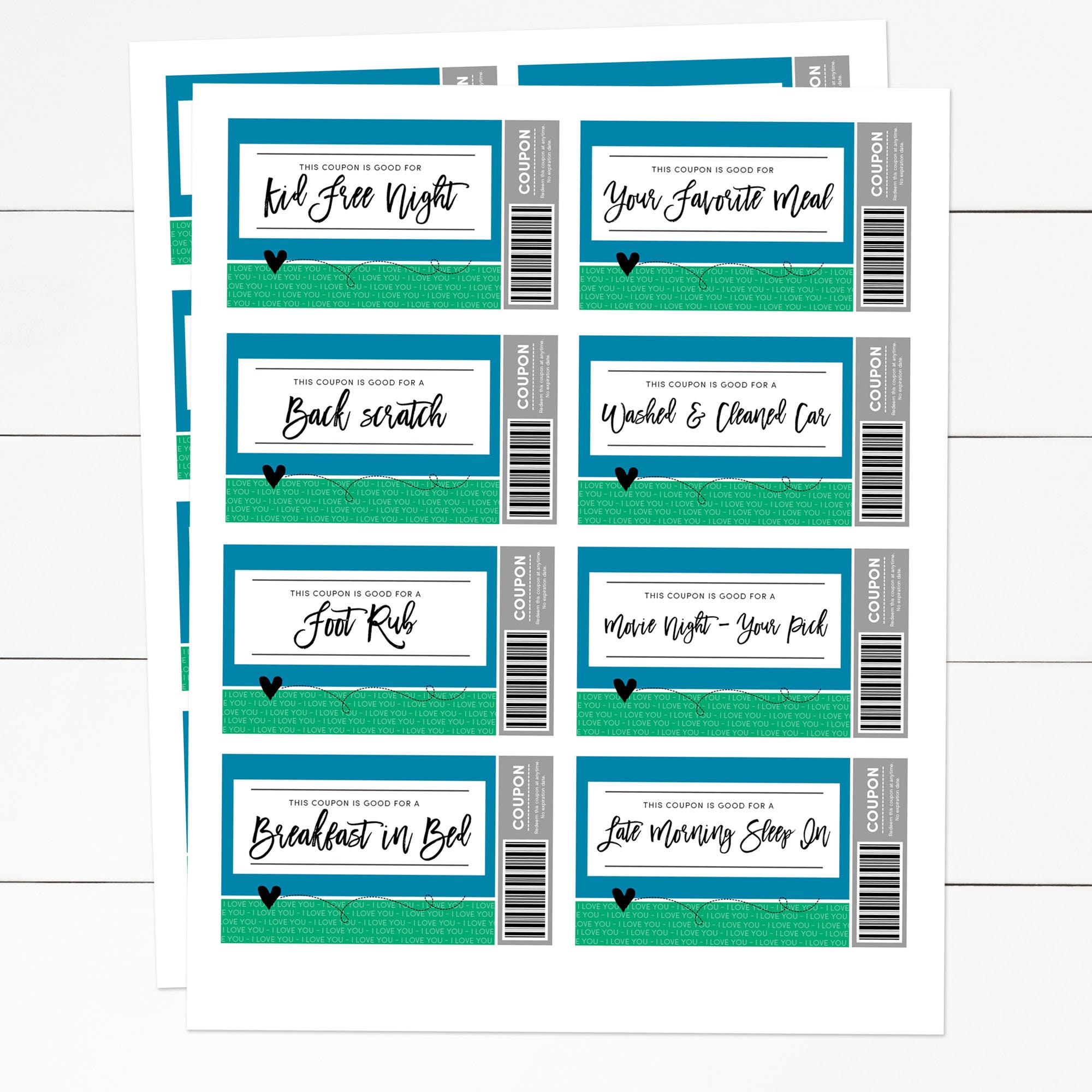 Father’s Day Coupon, Father’s Day Gift Printable, Coupons for Dad, Fathers Day Tickets, Fathers Day Gift Ideas for Husband