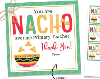 Primary Teacher Thank You, Primary Teacher Appreciation, LDS Primary Gift Ideas, Printable Primary Gift Tag, Teacher Training Printable