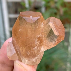 Natural Terminated Twin Topaz Crystal Specimen from Skardu Mine, Stunning Topaz, Raw Topaz Crystal, Natural Mineral. 45 Gram