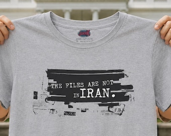 The Epstein Files Are Not Iran Unisex Shirt | Anti-war design