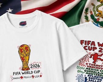 FIFA World Cup 2026 Trophy T-Shirt | Soccer World Cup Tee