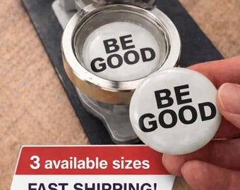 BE GOOD pin button | Rene Nicole Good I anti ICE