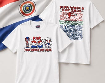 Fußball WM 2026 PAR 26 Fußball T-Shirt | Fussball T-Shirt