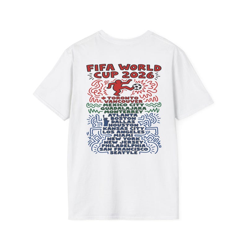 France 26 FRA FIFA World Cup 2026 T-Shirt | World Cup Soccer Tee image 3
