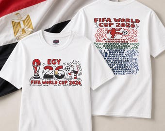 Egypt EGY 26 FIFA World Cup 2026 T-Shirt | Egyptian Soccer Fan Tee