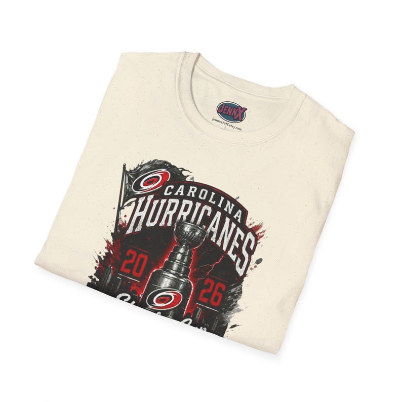 Carolina Hurricanes 2026 Stanley Cup Champions T-Shirt | Hockey Fan Tee image 15