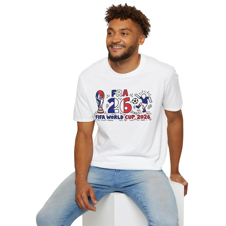 France 26 FRA FIFA World Cup 2026 T-Shirt | World Cup Soccer Tee image 11
