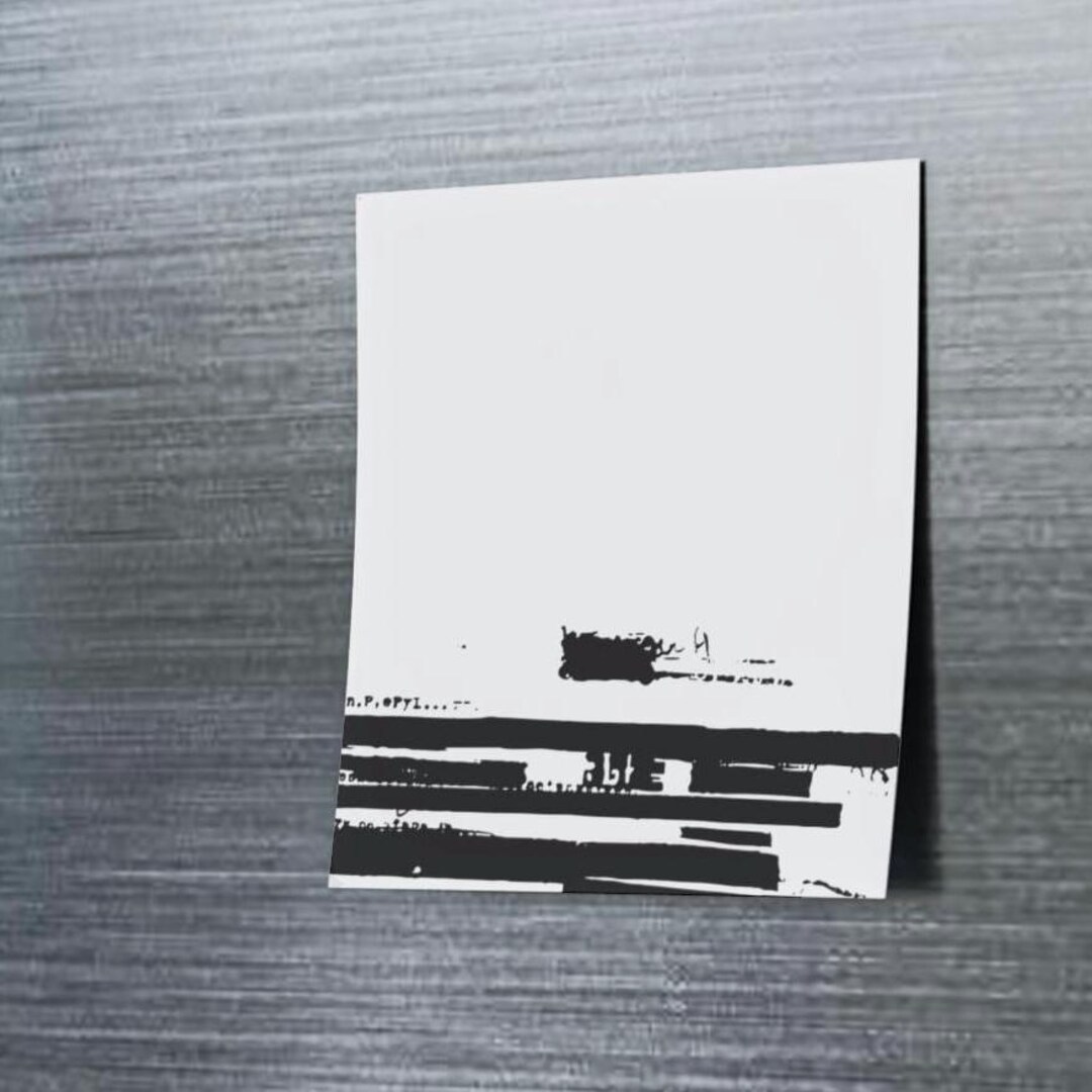 Redacted Epstein FBI Files Post-it Note Pads - Original Hand-drawn ...