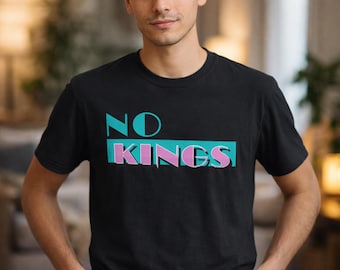No Kings Miami Vice parody T-Shirt | Generation X