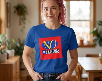 No Kings No Doubt parody T-Shirt | 90s Music GenX Millennial Protest
