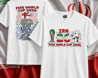 Iran 26 FIFA World Cup 2026 T-Shirt | Soccer Football Fan Tee